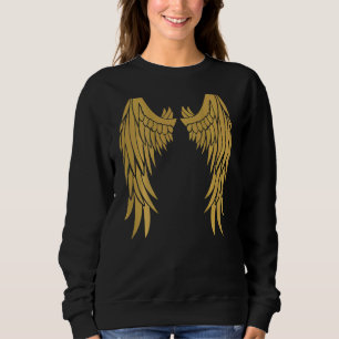 Sudadera Ángel Alas en la espalda - Fant Celestial de oro G