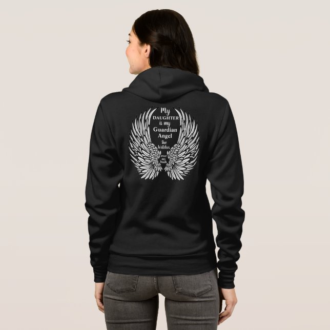 Sudadera Ángel de la guarda  (Reverso completo)