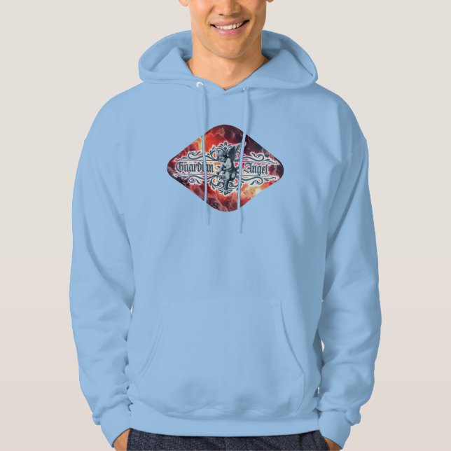 Sudadera Ángel de la Guarda – Arte de Poder Espiritual (Anverso)