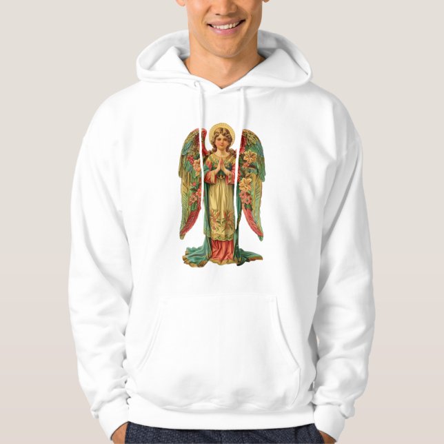 Sudadera ángel de navidades (Anverso)