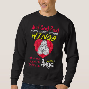 Sudadera Ángel de perro sin alas Mascota