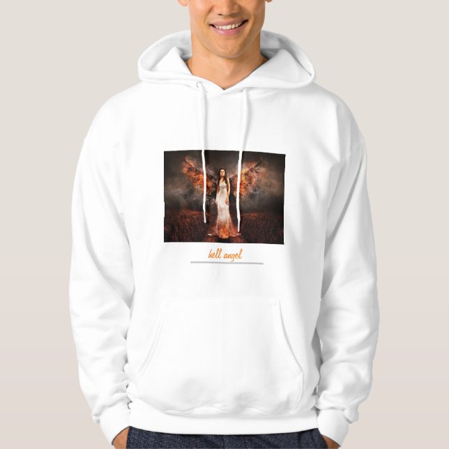 Sudadera ángel del infierno (Anverso)