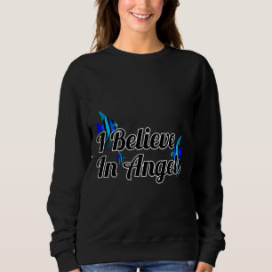 Sudadera Angel Fish I Belig In Angels Love Aquarium Fish