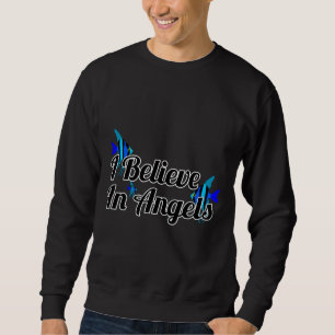 Sudadera Angel Fish I Belig In Angels Love Aquarium Fish