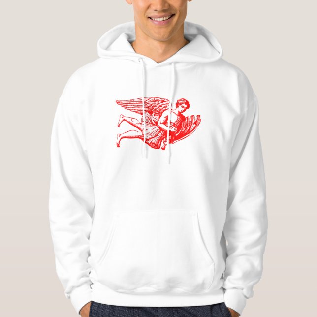 Sudadera Ángel musical volador (Anverso)