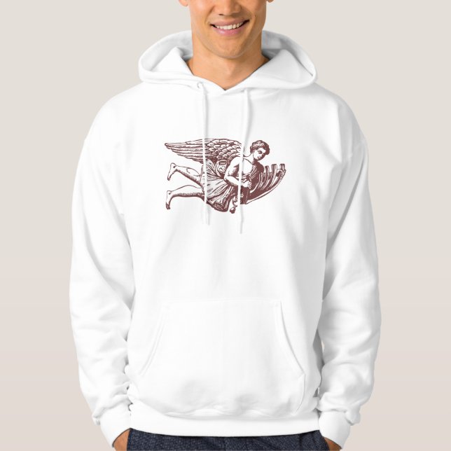Sudadera Ángel musical volador (Anverso)