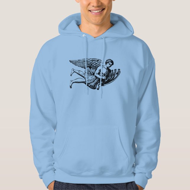Sudadera Ángel musical volador (Anverso)