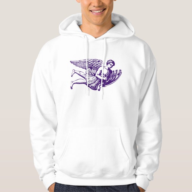 Sudadera Ángel musical volador (Anverso)