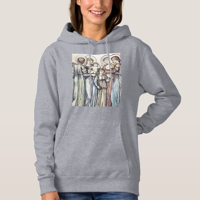 Sudadera Ángeles y niños de Sir Edward Burne–Jones (Anverso)