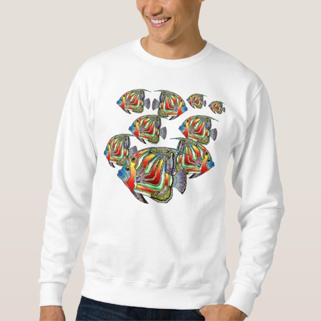 Sudadera Angelfish del mar de Dantes (Anverso)