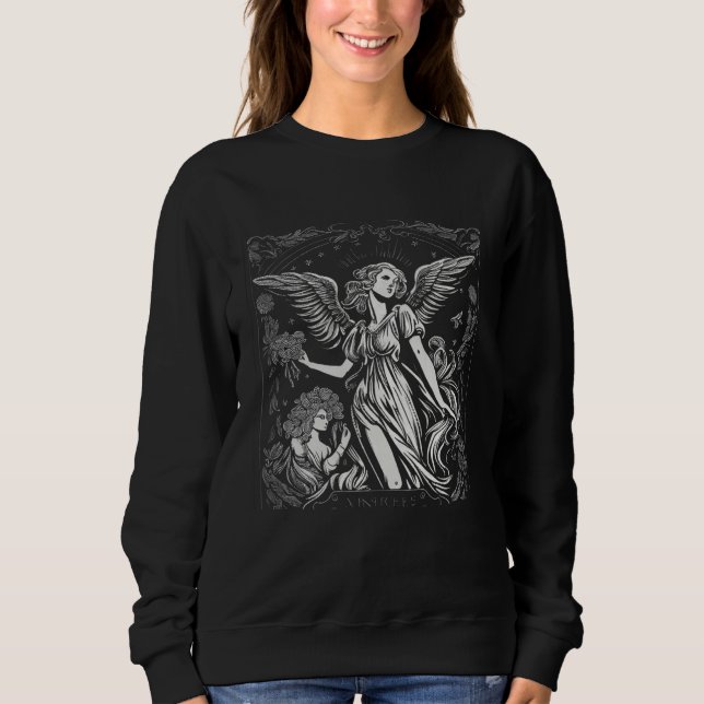 Sudadera Angels Tarot Card Graphic for Men Women Boys Girls (Anverso)