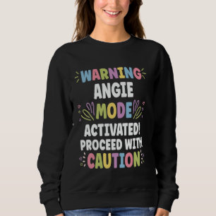 Sudadera ANGIE Nombre personalizado Funny Cute Personalizad