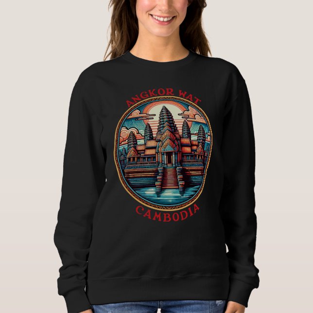 Sudadera Angkor Wat, Camboya (Anverso)