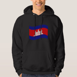 Sudadera Angkor Wat Ola de bandera camboyana