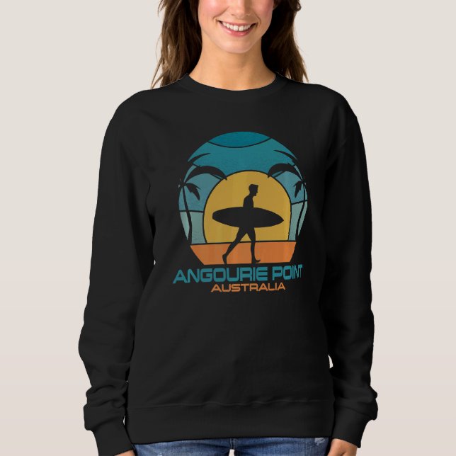 Sudadera AngouriPoint Surfing Beach Retro Surfing Summer (Anverso)