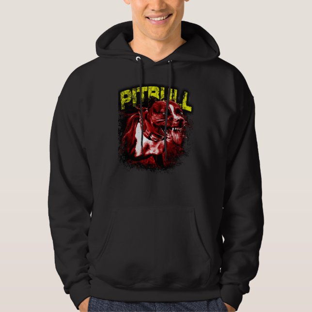 Sudadera Angry Apbt American Pitbull Terrier (Anverso)