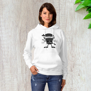 Sudadera Angry Ninja Warrior Womens Hoodie