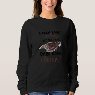 Sudadera Angry Parrot Ironic Cita El Loro Gris Africano Bit