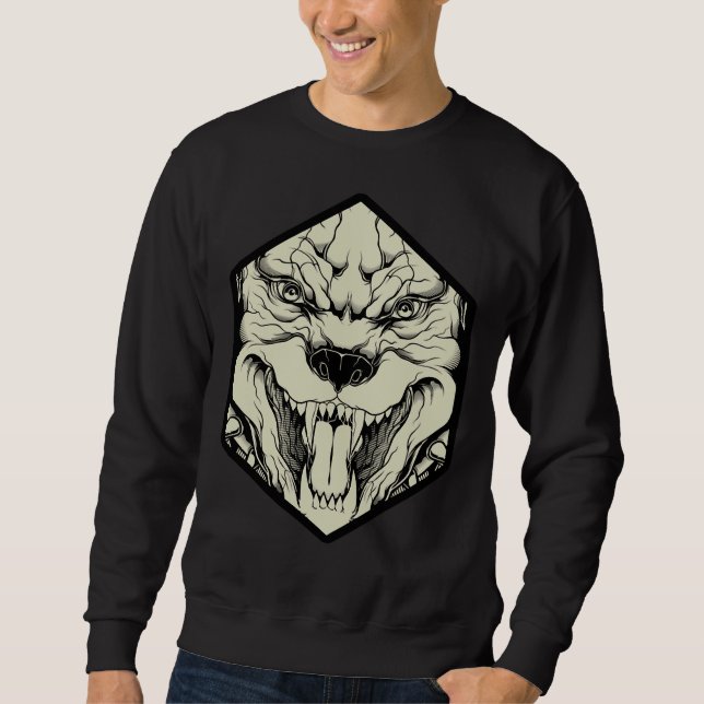 Sudadera Angry Pitbull (Anverso)