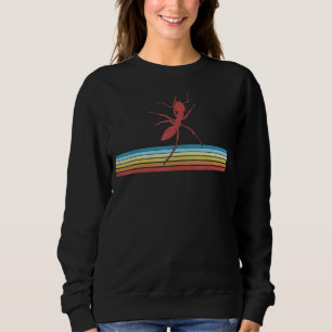 Sudadera Anguila Retro Animal Grunge Insectos Entomólogos V