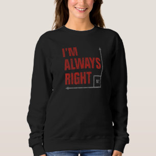 Sudadera Ángulo De 90 Grados Siempre A La Derecha