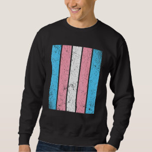 Sudadera Angustiado Por La Bandera Transgénero Orgullosa Lg