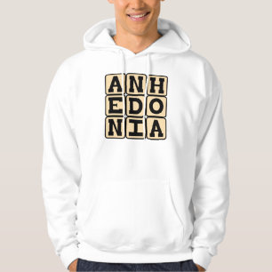 Sudadera Anhedonia, Incapacidad para Experimentar Placer
