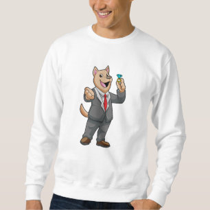 Sudadera Anillo de Boda de Dog Boda Groom