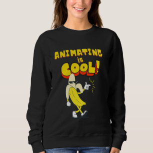 Sudadera Animación es Guay, dibujo de artistas Personalizad