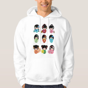 Sudadera Animación Japonesa Kawaii Anime Geishas Manga