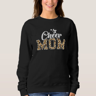 Sudadera Animadora Porrista Mamá Porrista Leopardo