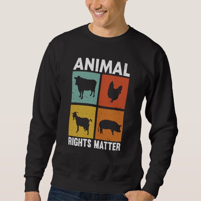 Sudadera Animal Activist Rescue Animals Conservation Rights (Anverso)