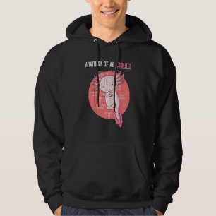 Sudadera Animal anfibio Mexicano Salamander Axolotl