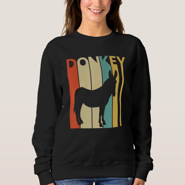 Sudadera Animal burro (Anverso)