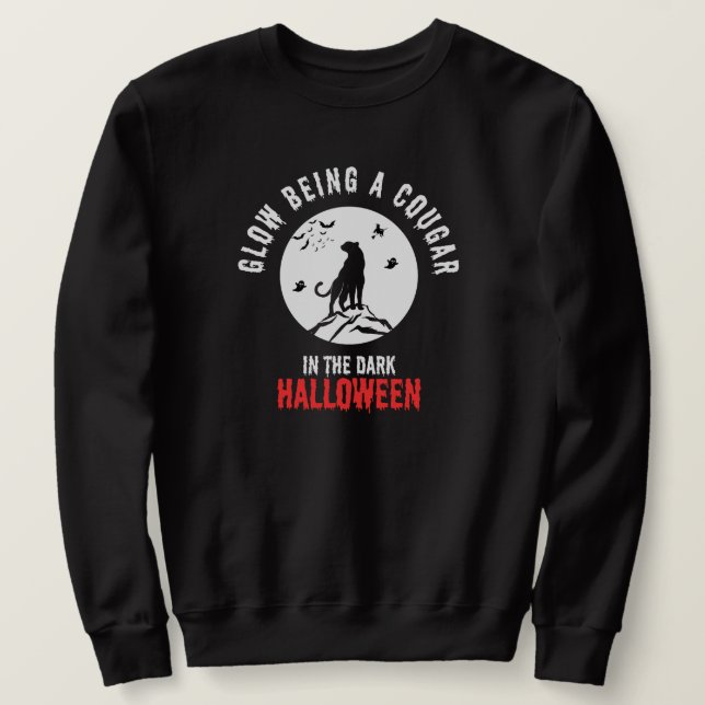 Sudadera Animal cougar (Anverso del diseño)