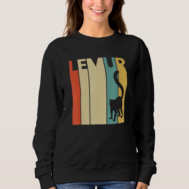 Sudadera Animal Cute Lemur (Anverso)