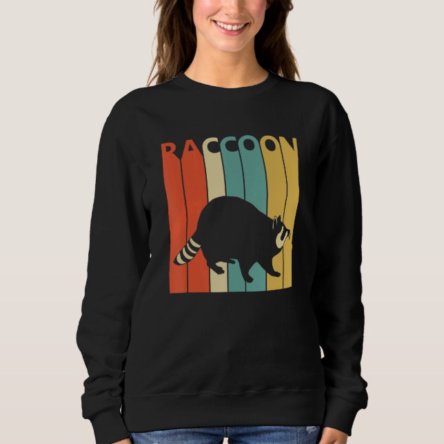 Sudadera Animal Cute Raccoon (Anverso)