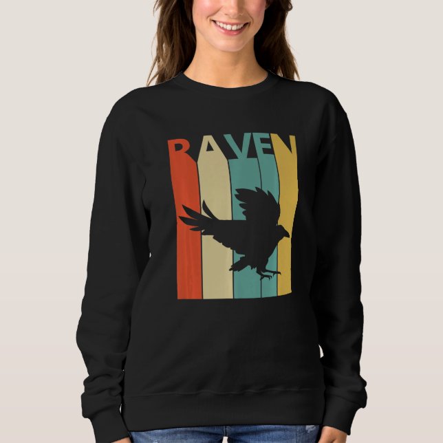 Sudadera Animal Cute Raven (Anverso)