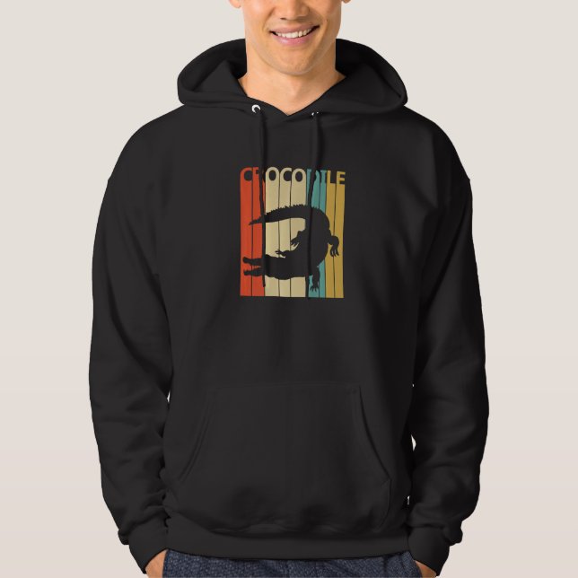 Sudadera Animal de cocodrilo lindo (Anverso)
