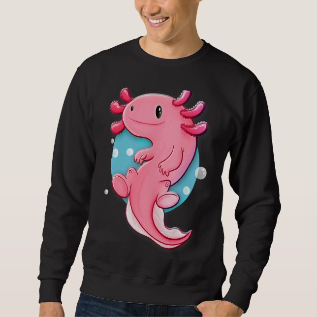 Sudadera Animal de Cute Axolotl (Anverso)