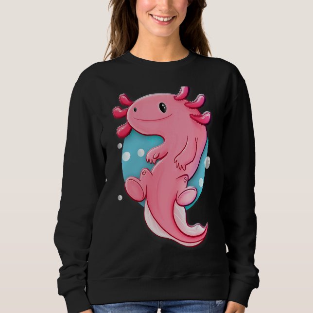 Sudadera Animal de Cute Axolotl (Anverso)