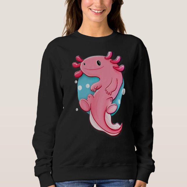 Sudadera Animal de Cute Axolotl (Anverso)