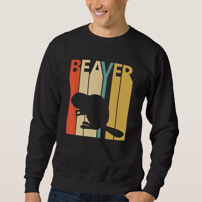 Sudadera Animal de Cute Beaver (Anverso)