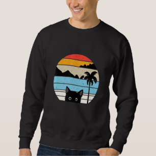 Sudadera Animal de estilo retro de gato 5