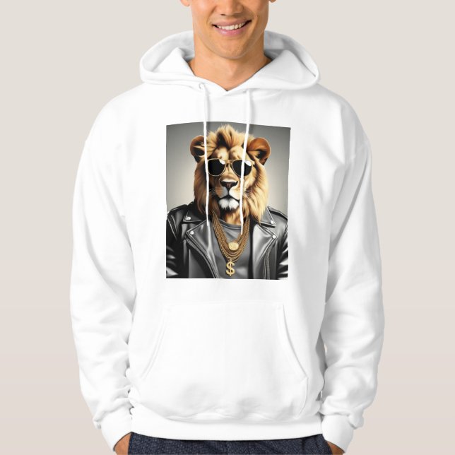 Sudadera Animal De Guay Con Gafas De Sol Y Una Chaqueta De  (Anverso)