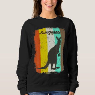 Sudadera Animal de la época del Kangaroo Retro 70