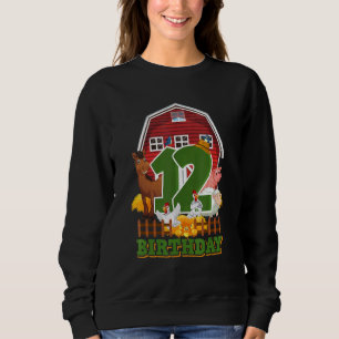 Sudadera Animal de la granja Barnyard 7 Cumpleaños 7 Años