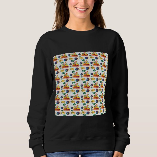 Sudadera Animal de pesca (Anverso)