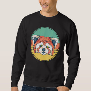 Sudadera Animal de vida salvaje retro Bosque chino Panda ro