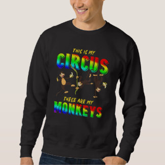Sudadera Animal Del Zoológico Este Es Mi Circo Estos Son Mi